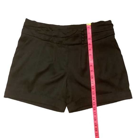 JACOB BLACK SILKY DRESS SHORTS/ Size M - Picture 8 of 9